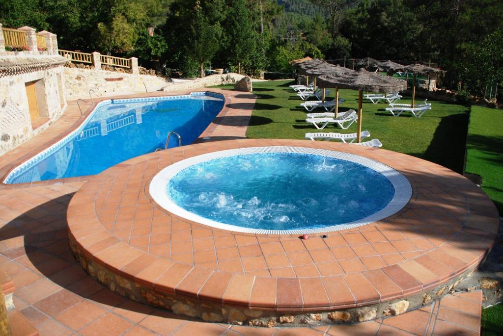 Hospederia Rio Zumeta Spa ซานติอาโก เด ลาเอสปาดา ภายนอก รูปภาพ